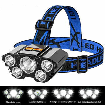 bbh110 bright beam headlight with built-in 18650 battery